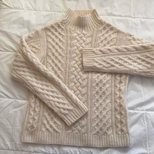 “Pure Cashmere” tan sweater Medium.